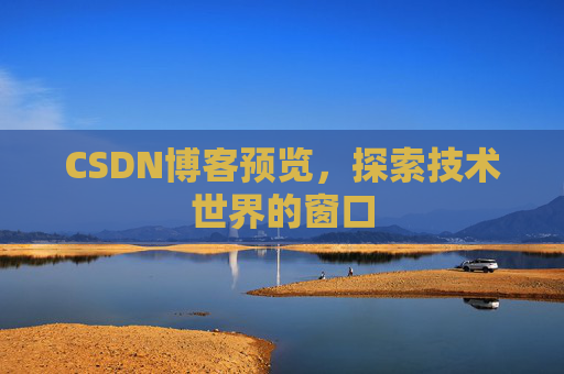 CSDN博客预览,探索技术世界的窗口